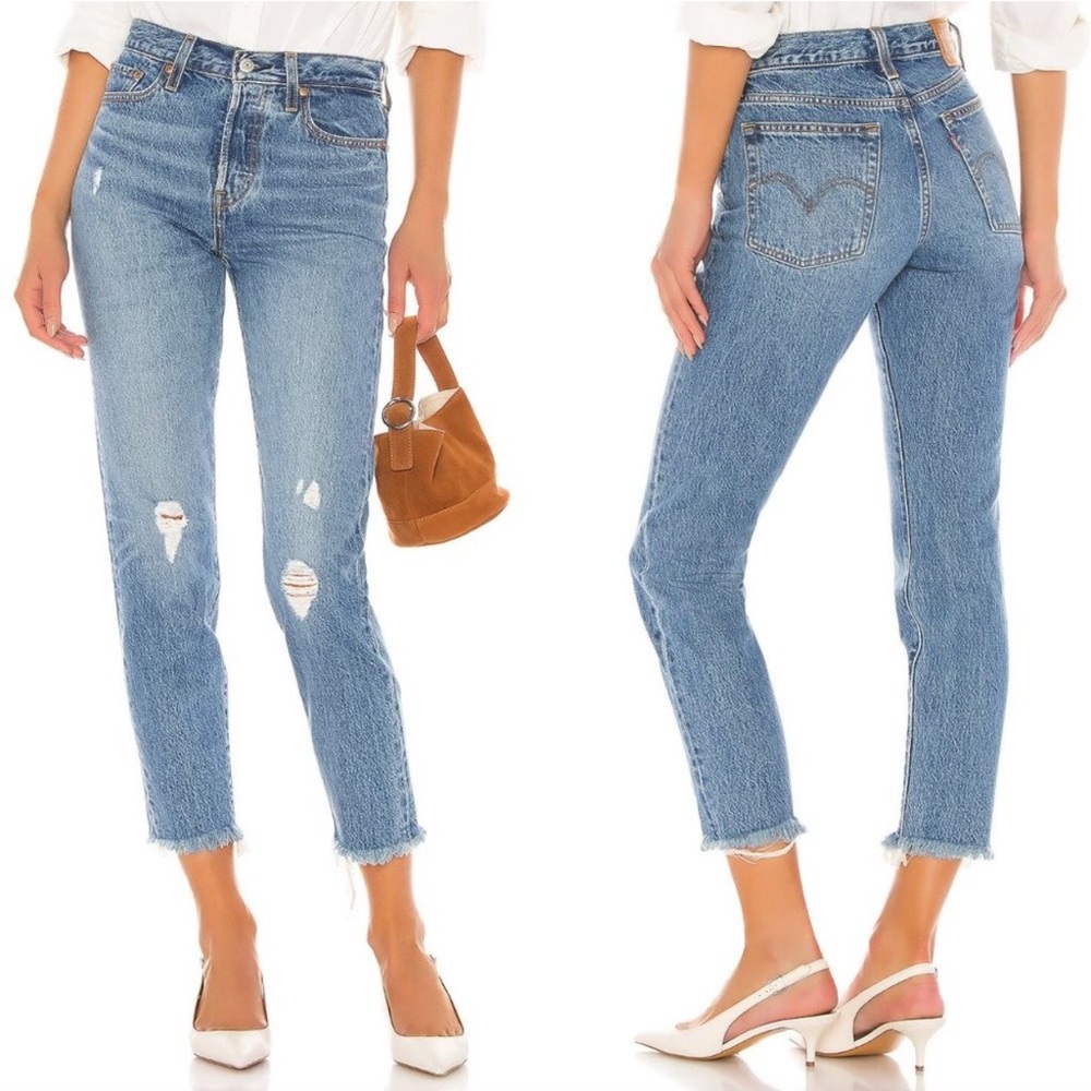 NEW Levi’s Wedgie Fit Ankle Jeans in Truth Unfolds - 27